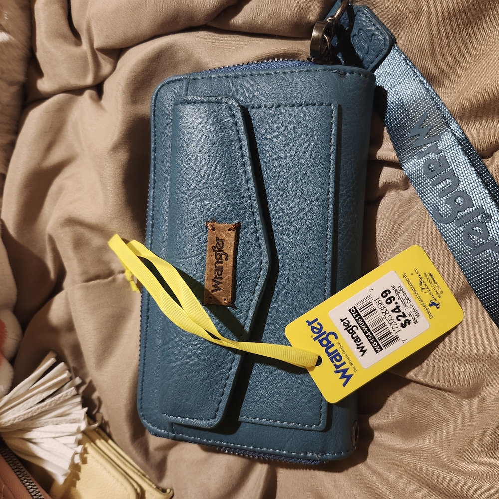 Wrangler Teal Wallet